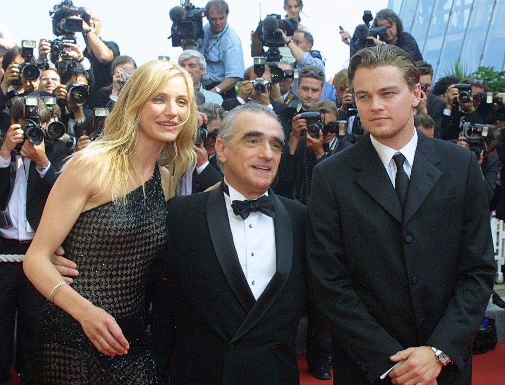 Cameron Diaz, Martin Scorsese, Leonardo DiCaprio / 2002