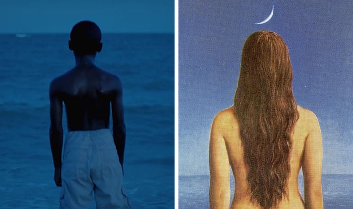 Moonlight, Barry Jenkins — Evening Dress, René Magritte