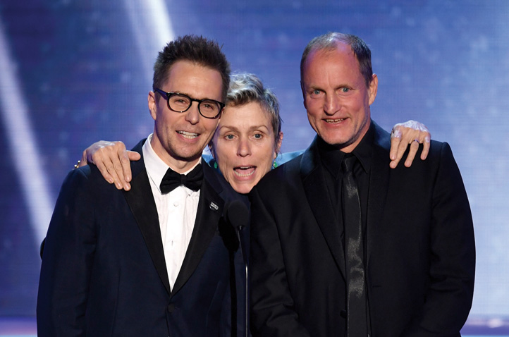 Three Billboards trio