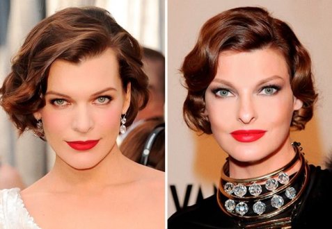 Milla Jovovich - Linda Evangelista