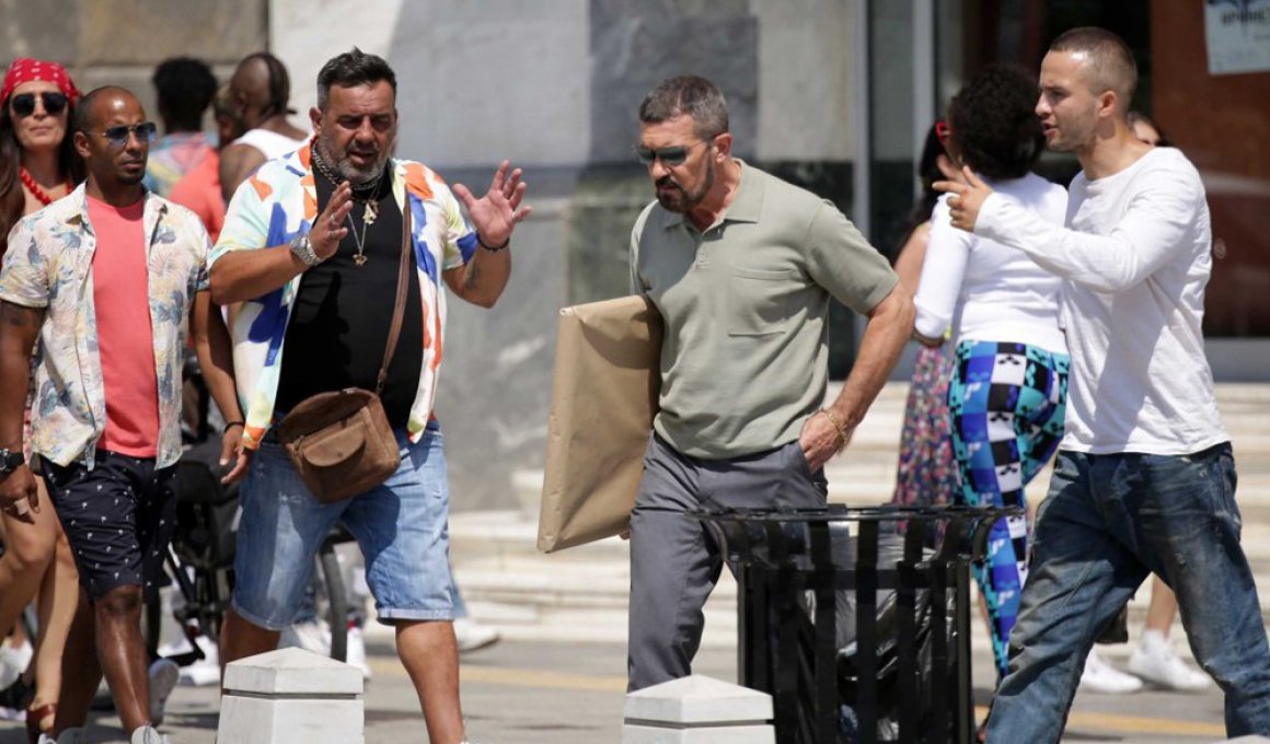 Η Θεσσαλονίκη έγινε... Μαϊάμι για τα γυρίσματα της ταινίας του Αντόνιο Μπαντέρας