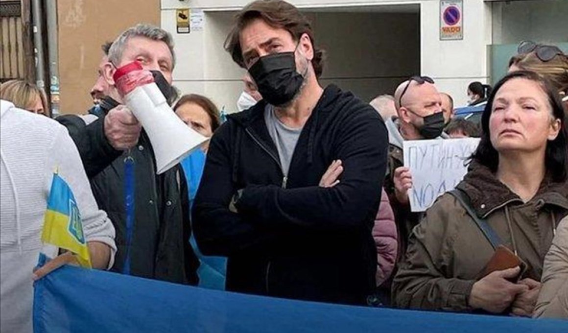 jvie bardem protests