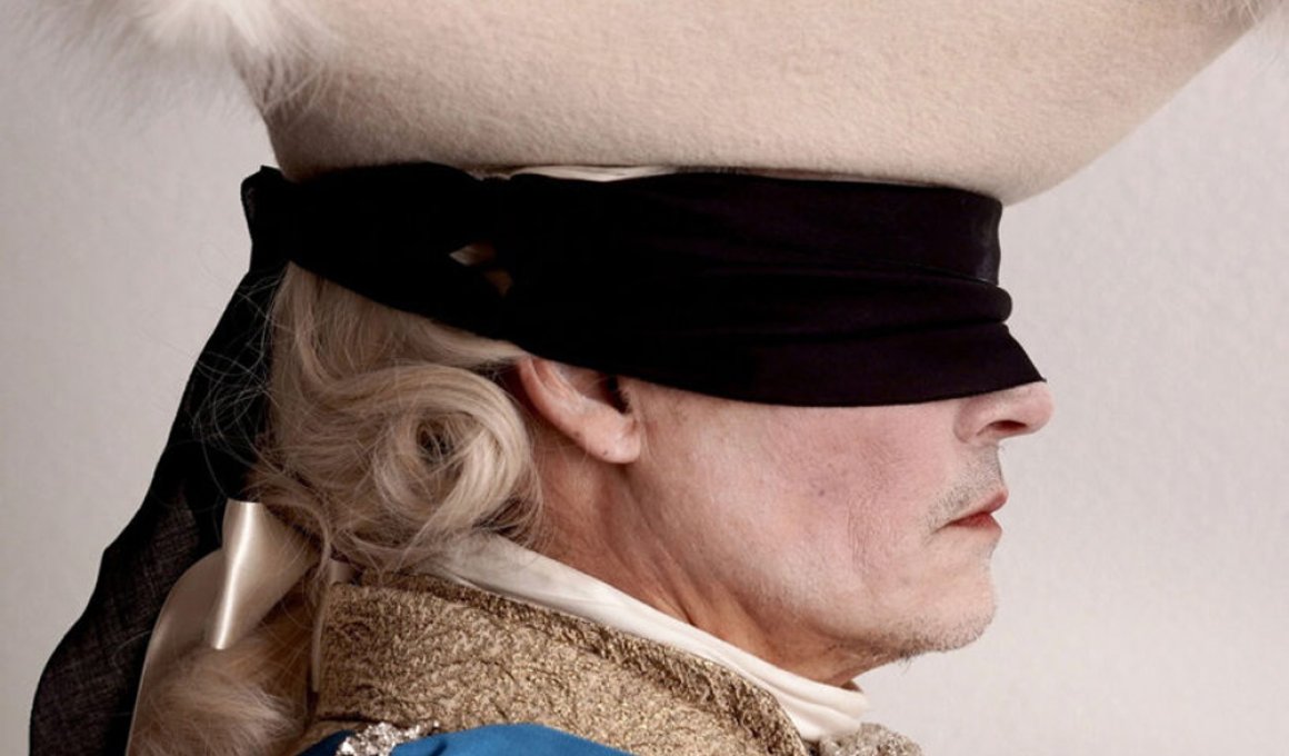 Johnny Depp As King Louis XV