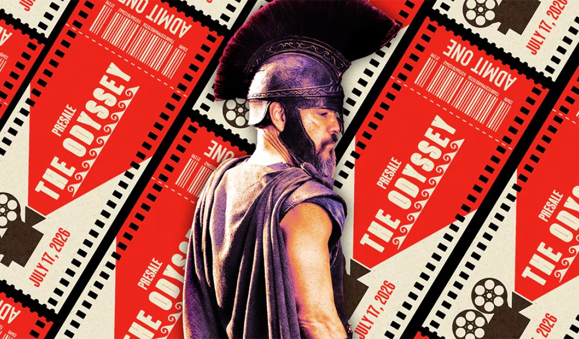 Η «Οδύσσεια» του Κρίστοφερ Νόλαν έγινε sold out έναν χρόνο πριν προβληθεί Η «Οδύσσεια» του Κρίστοφερ Νόλαν έγινε sold out έναν χρόνο πριν προβληθεί