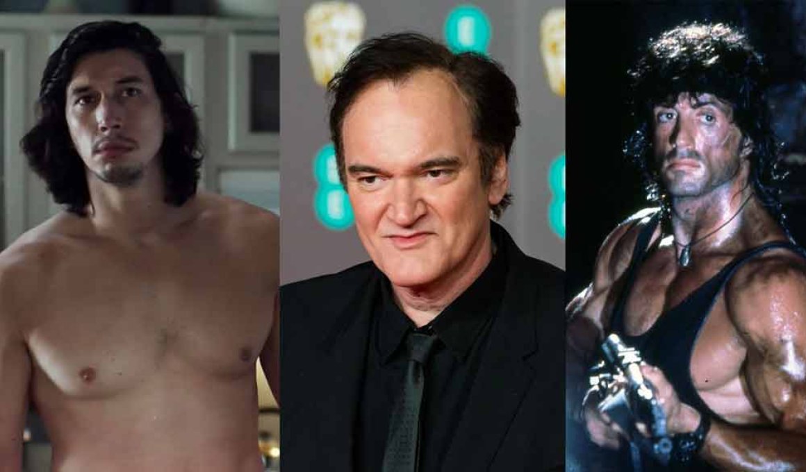 quentin tarantino rambo adam driver