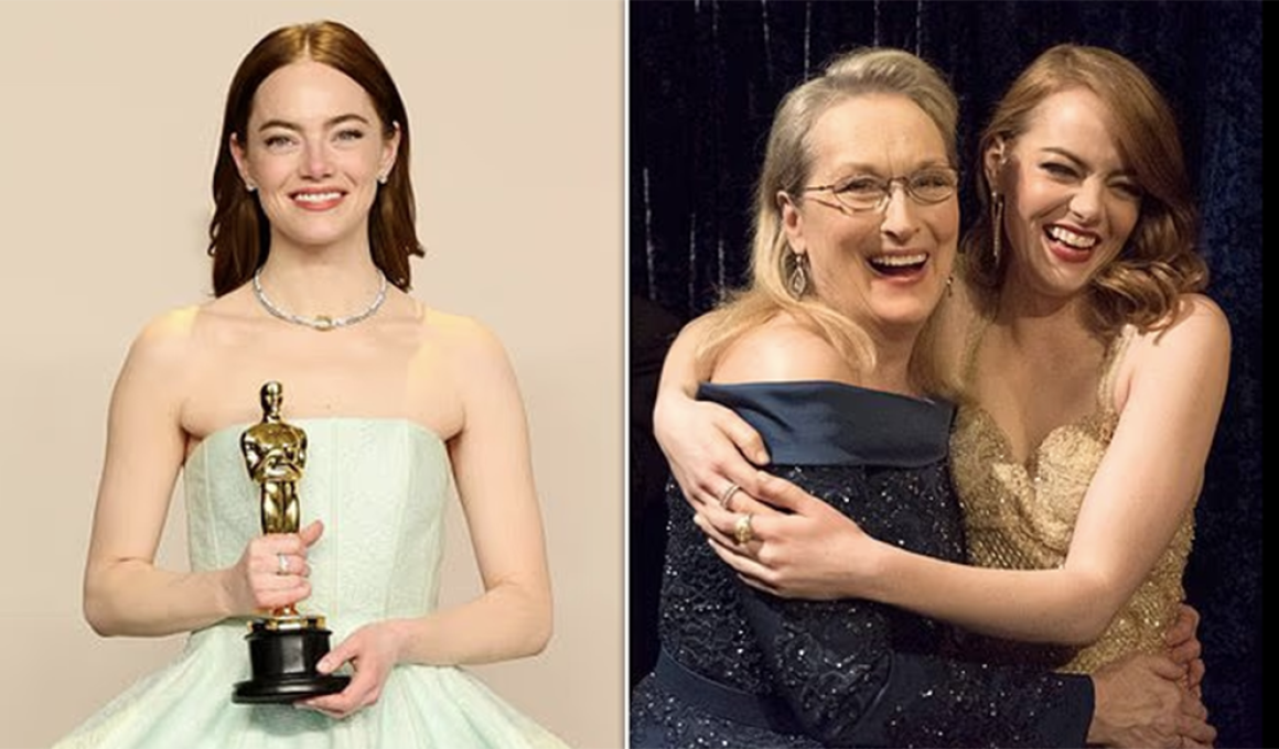 Oscars 2026: H Έμα Στόουν έσπασε το ρεκόρ της Μέριλ Στριπ