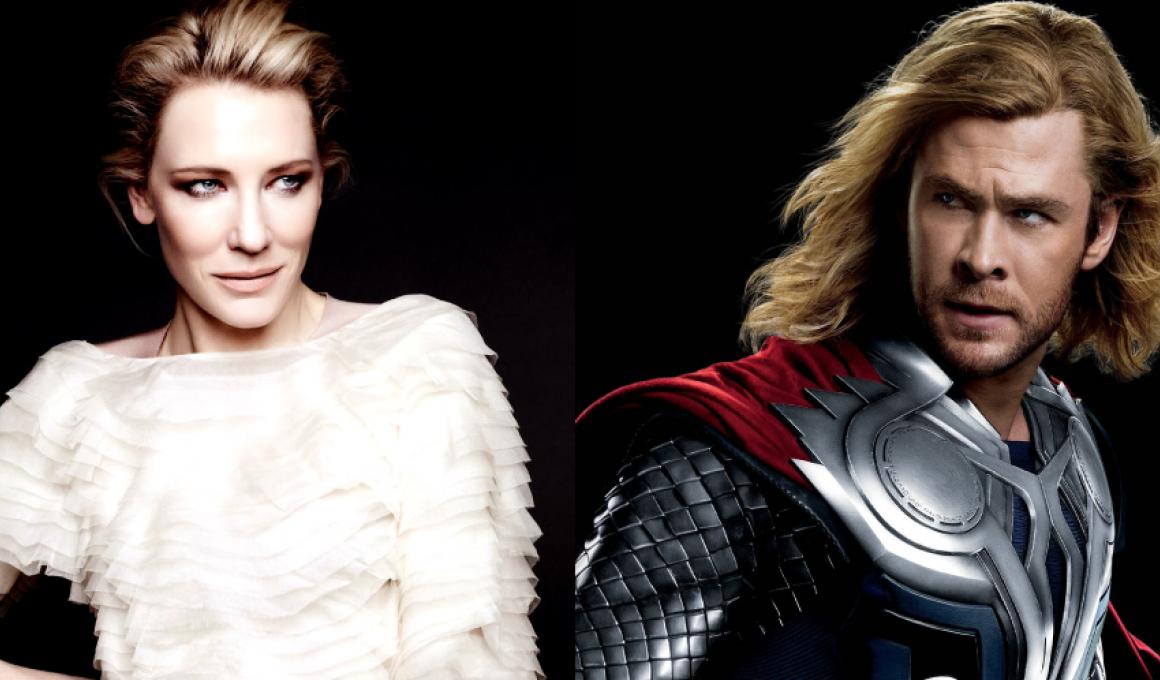 Κέιτ Μπλάνσετ & Τέσα Τόμπσον στο "Thor: Ragnarok"