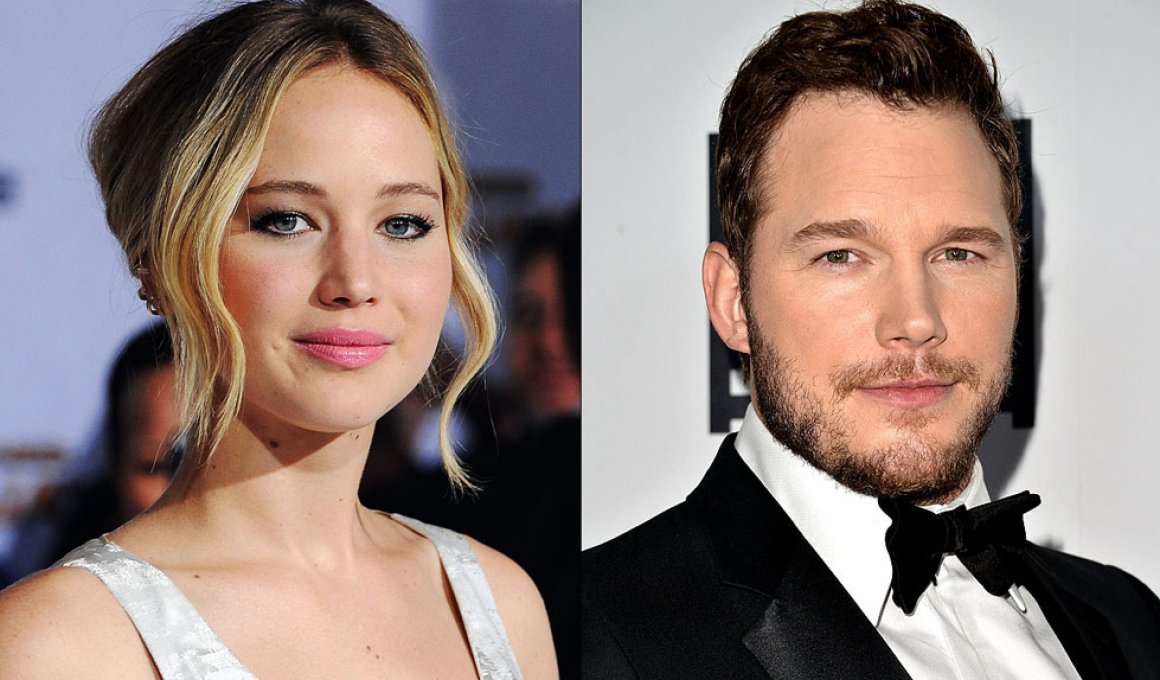 chris pratt jeniffer lawrence