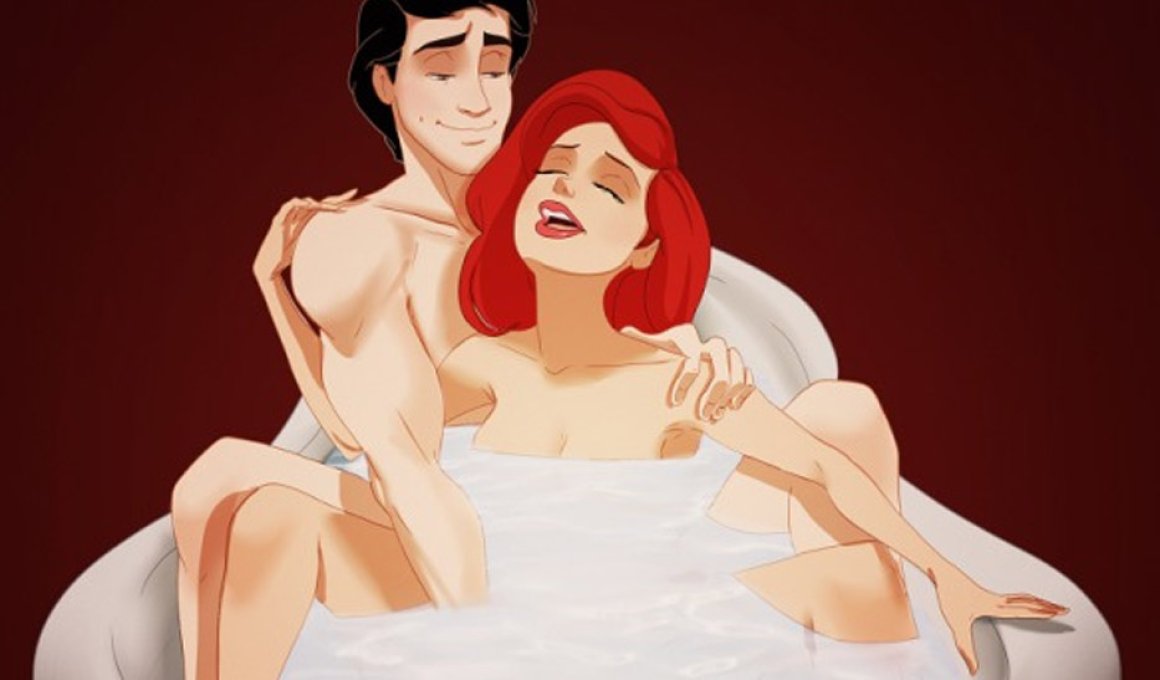 Οι πριγκίπισες της Disney αλά "50 shades of Grey"...