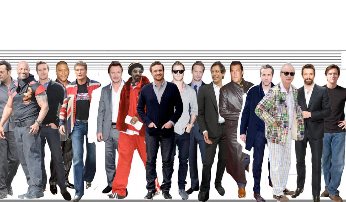 Πόσο ύψος έχουν οι ηθοποιοί του Χόλιγουντ;