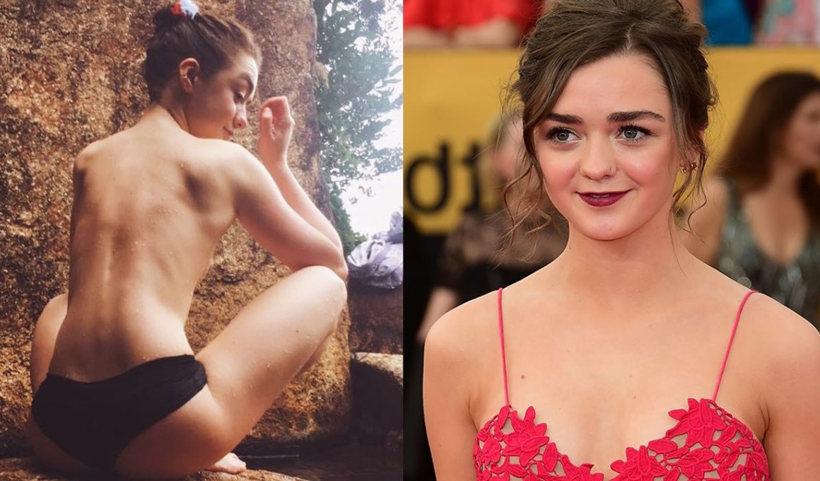 maisie williams topless