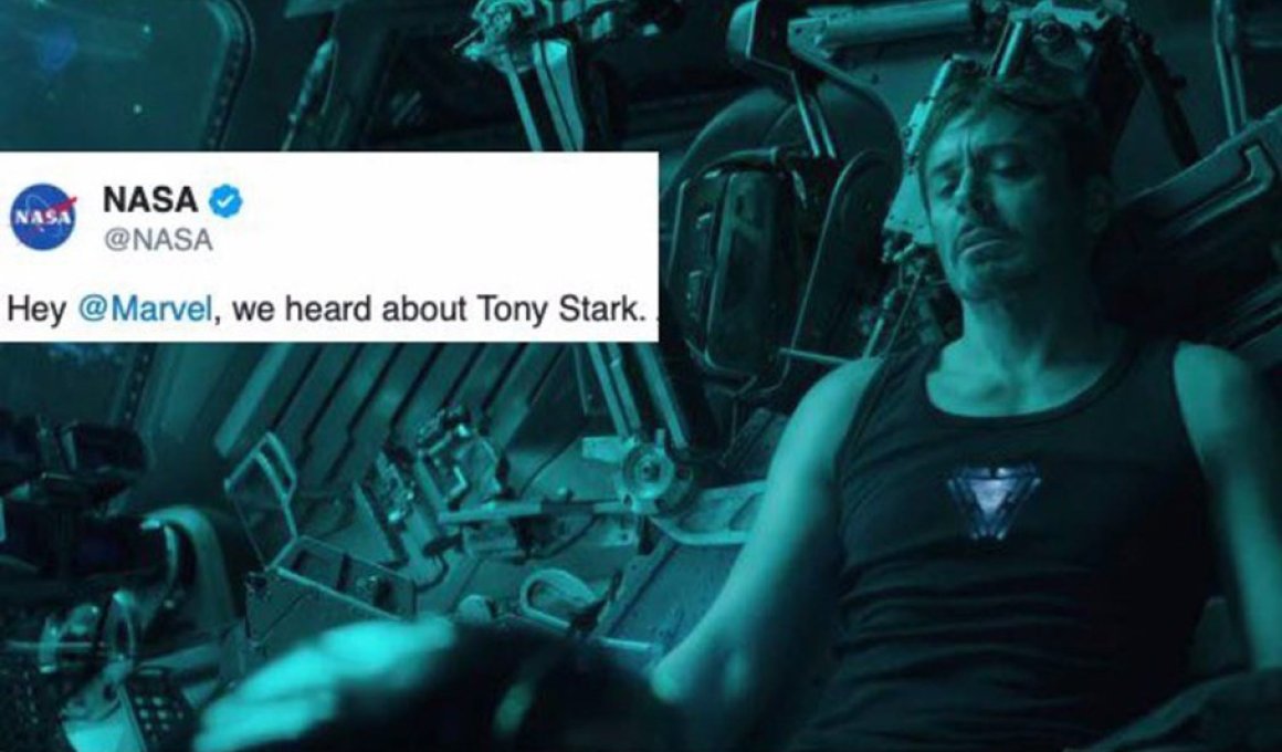 nasa save tony stark