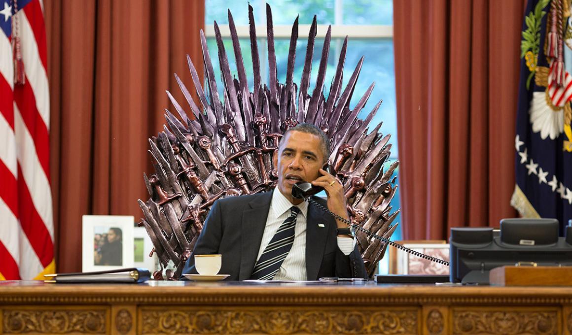 barak obama game of thrones