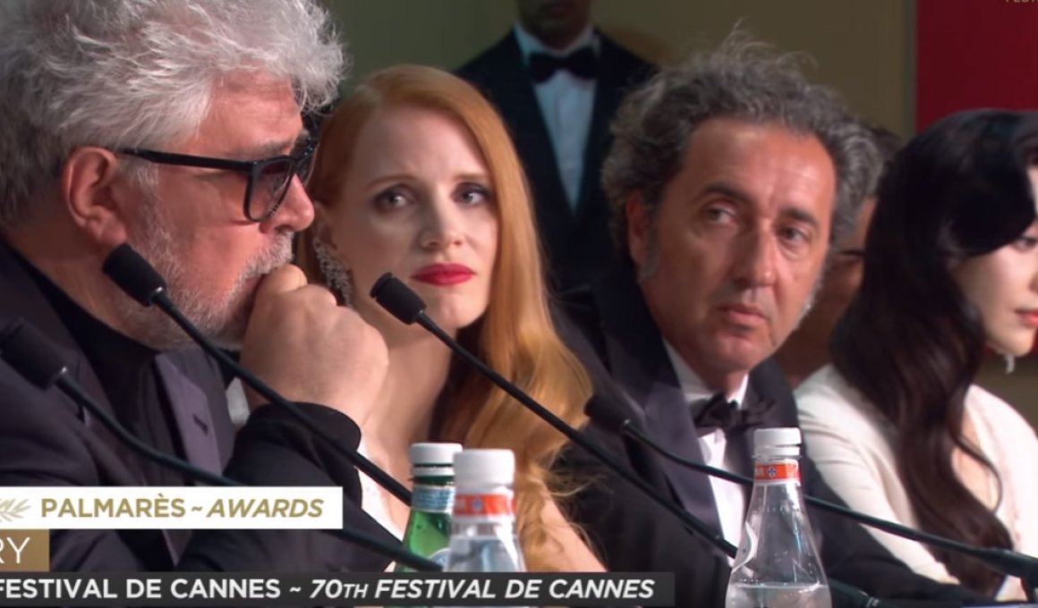 cannes 2017 pedro almodovar cries