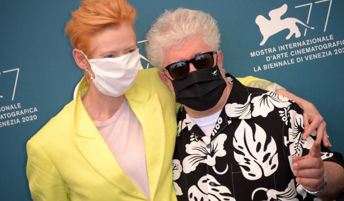 venice film festival 2020 tilda swinton pedro almodovar