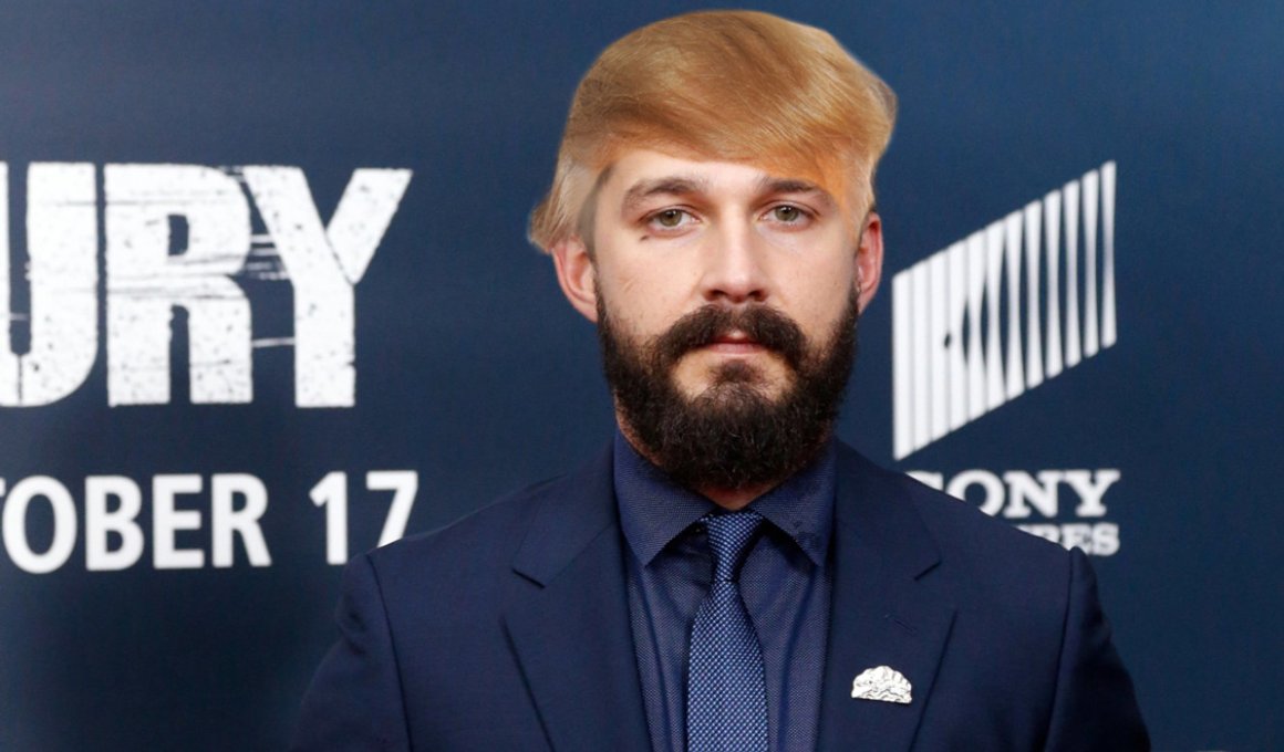 Shia LaBeouf εναντίον Trump!