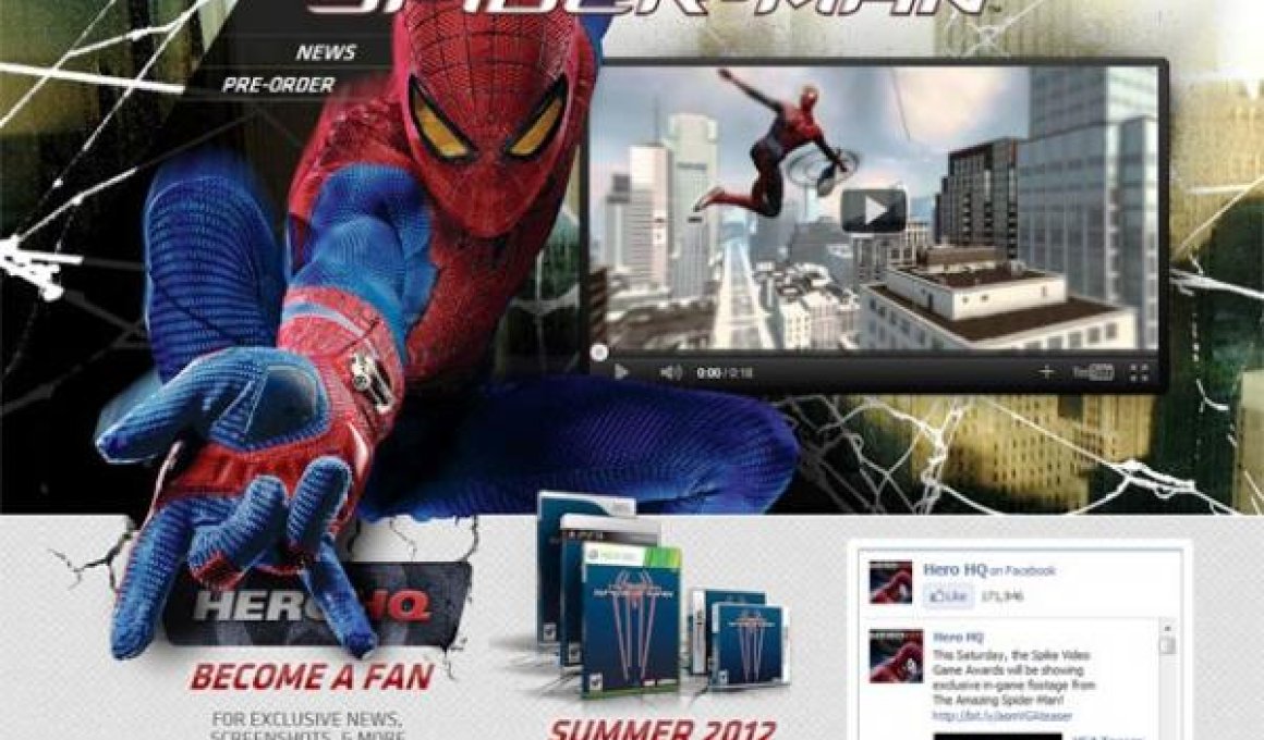 The Amazing Spiderman online game: Παίξε και εσύ με τον ιστό της αράχνης!