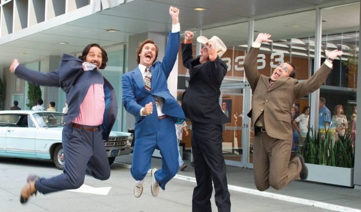 Άνοιξε το Anchorman 2 στις ΗΠΑ. Τέλος. Άνοιξε το Anchorman 2 στις ΗΠΑ. Τέλος.