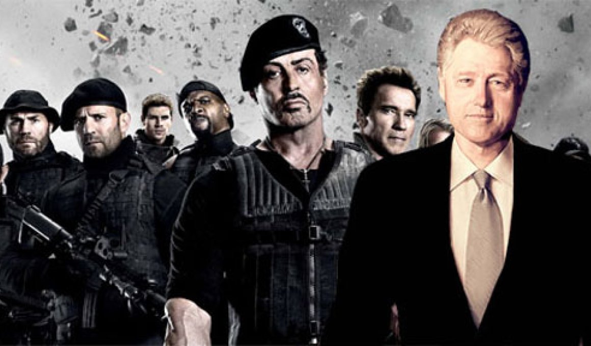 Ο Σταλόνε θέλει τον Κλίντον (!) στους Expendables 3!