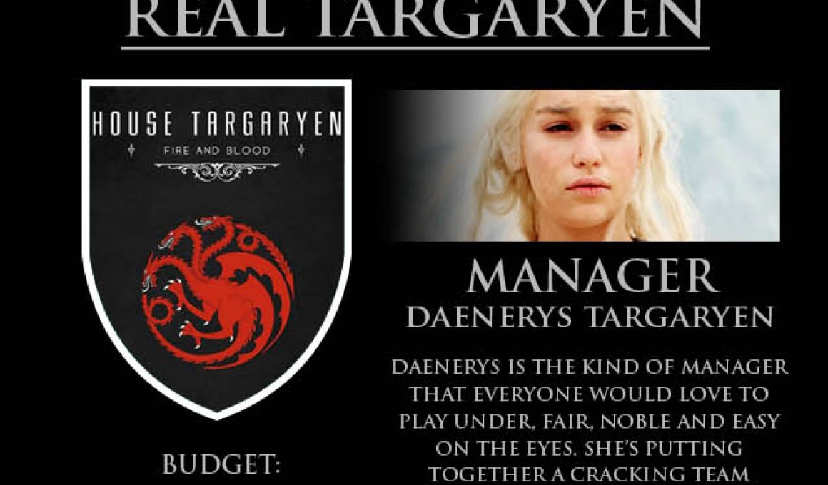 Αν οι οικογένειες του Game of Thrones ήταν ποδοσφαιρικές ομάδες...