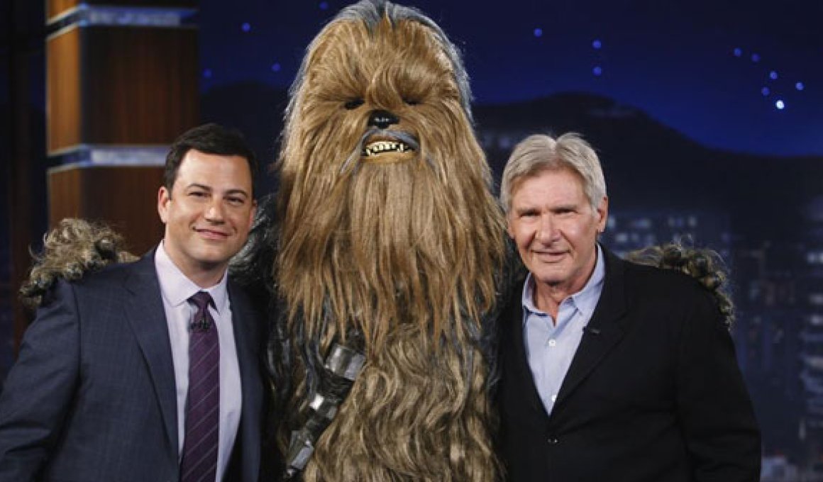 Ο Χάρισον Φορντ μισεί τον Chewbacca! Ο Χάρισον Φορντ μισεί τον Chewbacca!