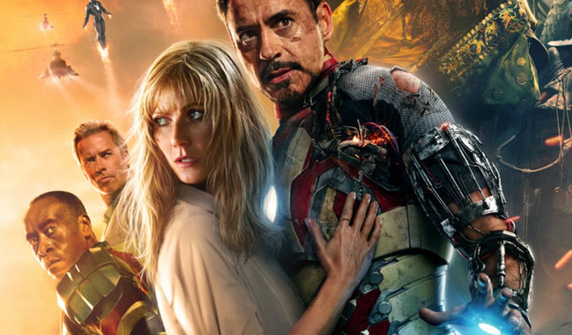 Ξανά "Iron Man 3" στην κορυφή