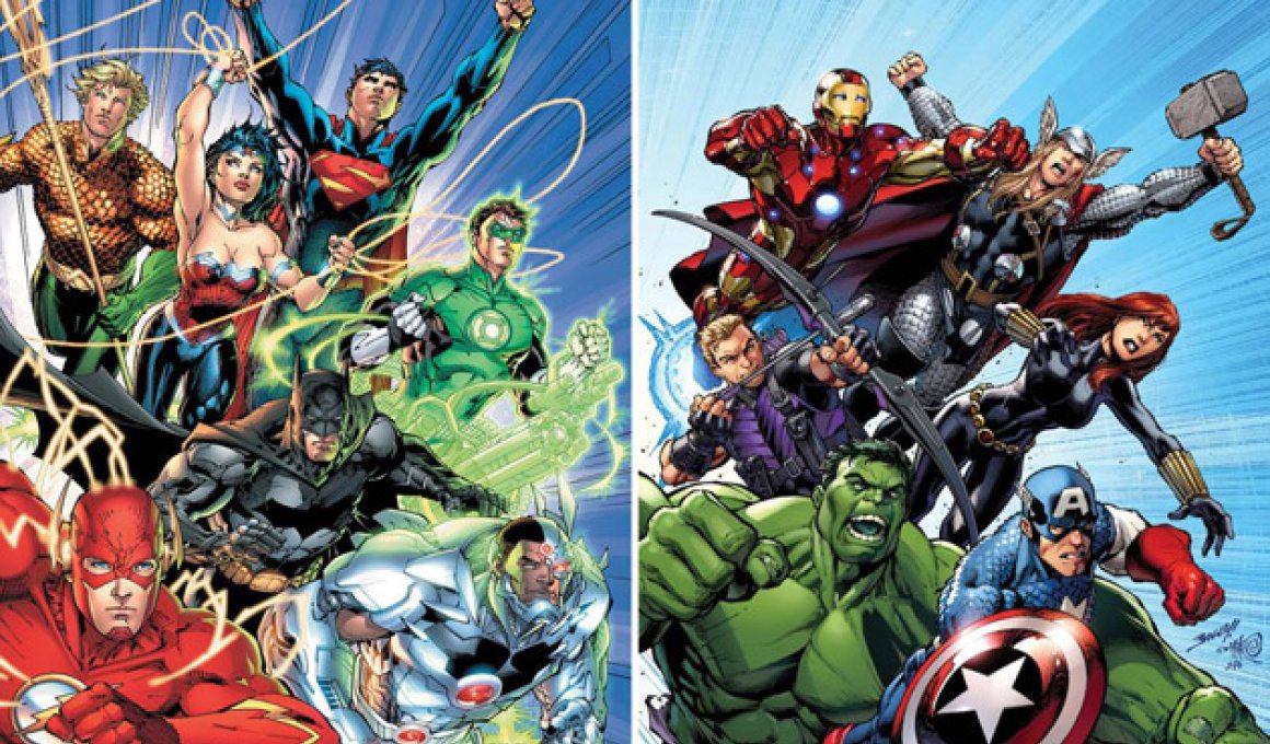 Αvengers vs Justice League. Ποιοι θα νικήσουν; Αvengers vs Justice League. Ποιοι θα νικήσουν;