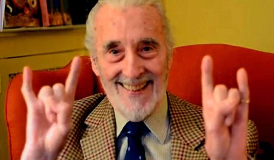 O Christopher Lee είναι μέταλλο! O Christopher Lee είναι μέταλλο!