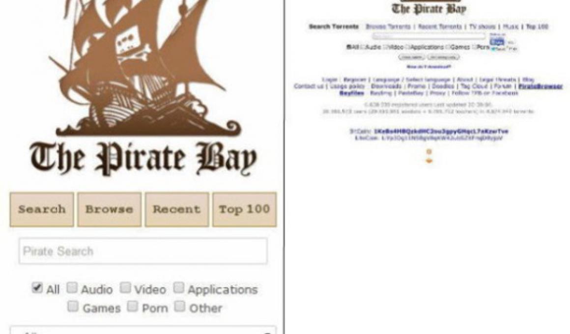 Η mobile έκδοση του The Pirate Bay είναι γεγονός