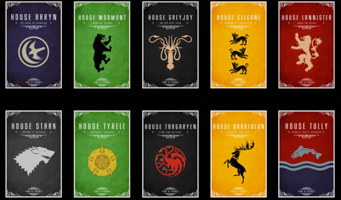 Game Of Thrones s04: Σε ποιον Οίκο ανήκετε; Game Of Thrones s04: Σε ποιον Οίκο ανήκετε;