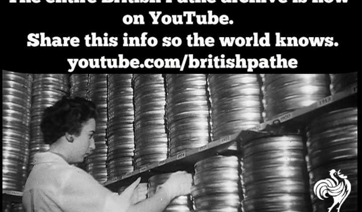 Το αρχείο video του θρυλικού πρακτορείου ειδήσεων Pathe, online στο YouTube!