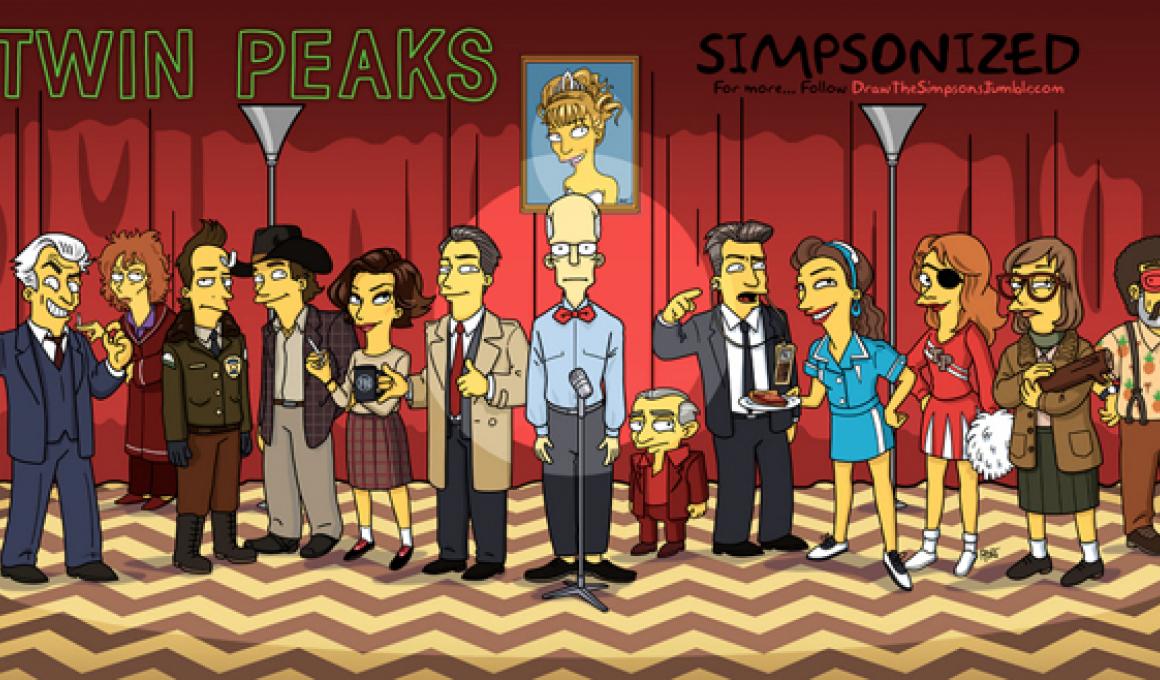 To "Twin Peaks" αλά... "Simpsons"!