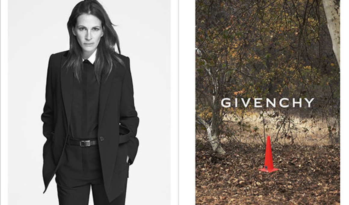 Η Τζούλια Ρόμπερτς ‘αντράκι’ για τον οίκο Givenchy Η Τζούλια Ρόμπερτς ‘αντράκι’ για τον οίκο Givenchy
