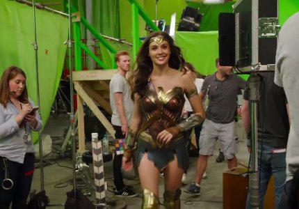 "Wonder Woman". Τα bloopers.