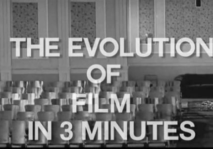 Η εξέλιξη της κινηματογραφικής ταινίας σε 3 λεπτά