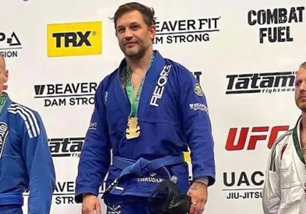 Ο Τομ Χάρντι είναι και πρωταθλητής Jiu Jitsu