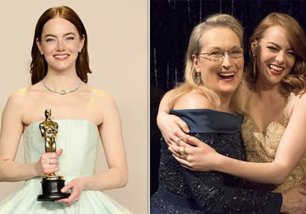 Oscars 2026: H Έμα Στόουν έσπασε το ρεκόρ της Μέριλ Στριπ