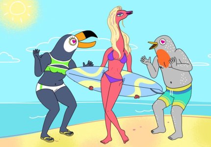 "Tuca & Bertie": Ευφάνταστη μοναδικότητα