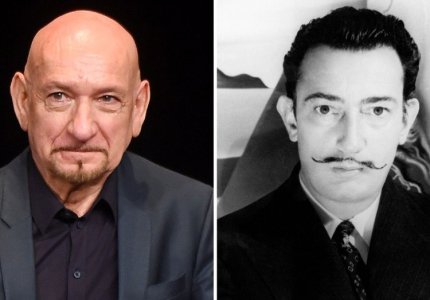 Ο Ben Kingsley ως Salvador Dali