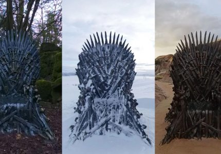 To HBO έκρυψε 6 σιδερένιους θρόνους "Game Of Thrones" κάπου στον πλανήτη
