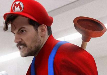O Henry Cavill και ο Super Mario