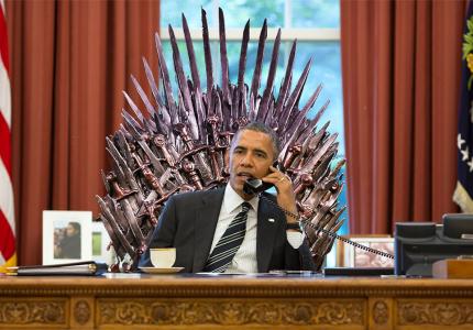 Ο Ομπάμα είδε πρώτος τα επεισόδια του Game of Thrones!