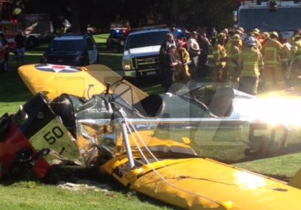 Poster - harrison ford airplane crash