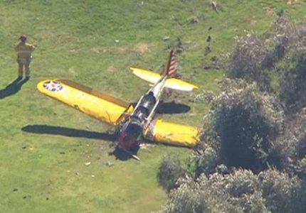 Poster - harrison ford airplane crash