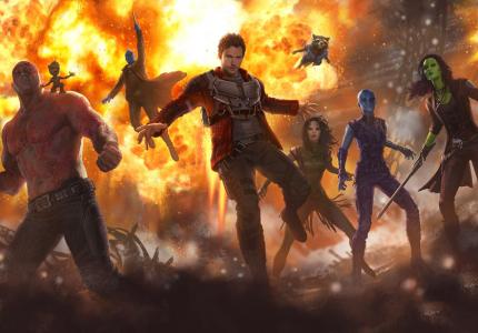 "Guardians of the galaxy Vol. 2": Showtime, a-holes!
