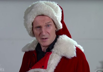 Ο Λίαμ Νίσον είναι ο Bad Santa o σωστός.