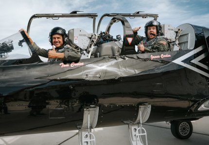 Όταν ο Τζέιμς Κόρντεν έζησε το δικό του Top Gun