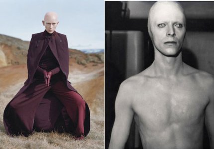 Τίλντα Σουίντον , o θηλυκός David Bowie