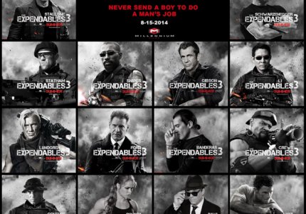 Expendables 3: Νέο τρέιλερ και χαβαλεδιάρικα character posters