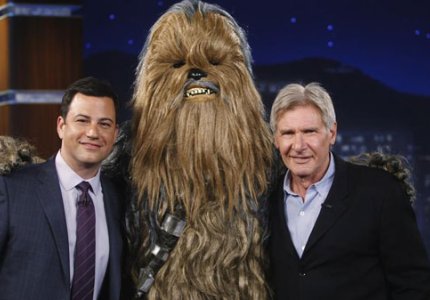 Ο Χάρισον Φορντ μισεί τον Chewbacca!